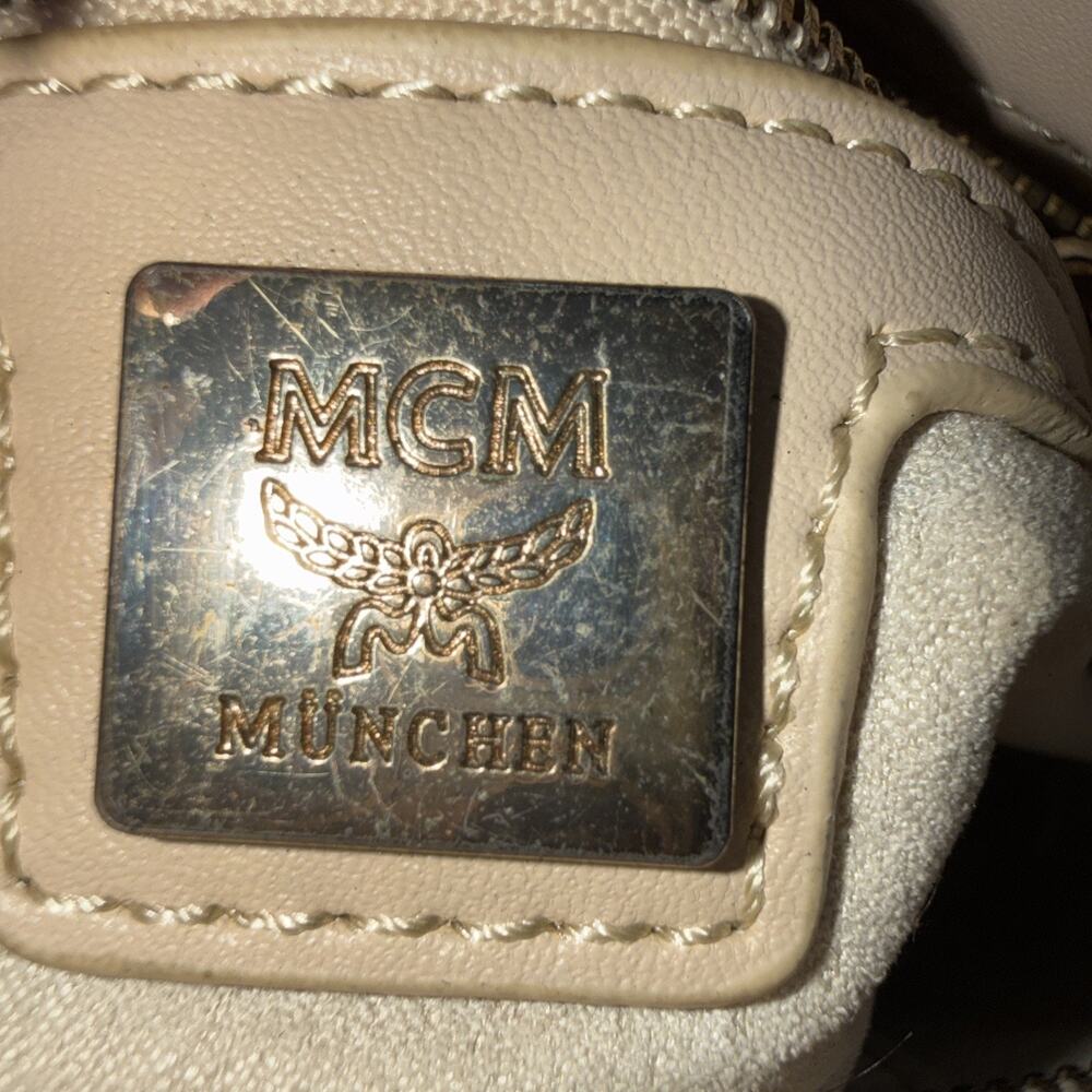 MCM PVC coated canvas Beige/252327MCM - Picture 14 of 16